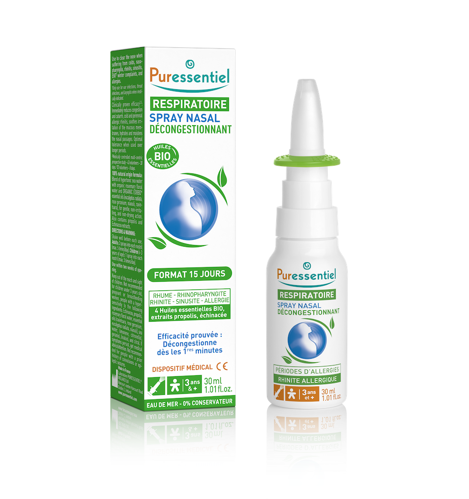 Respiratório Spray Nasal Descongestionante Bio 30ml.