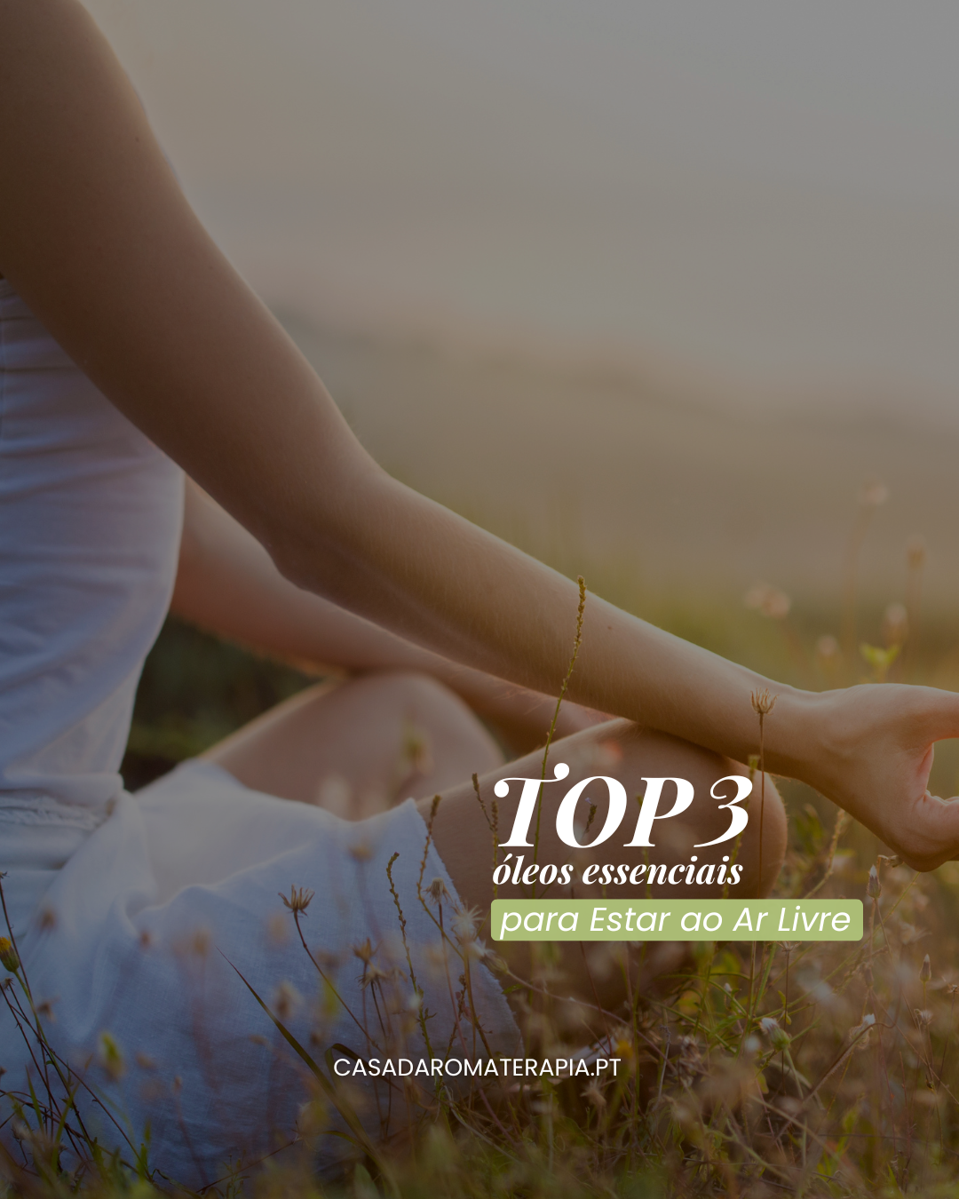 Top 3 Óleos Essenciais: Ar livre