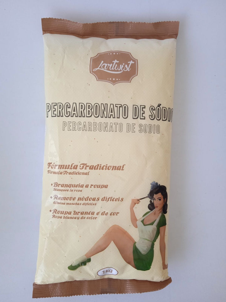 Percarbonato de Sódio Boião 800gr (Branqueador roupa)