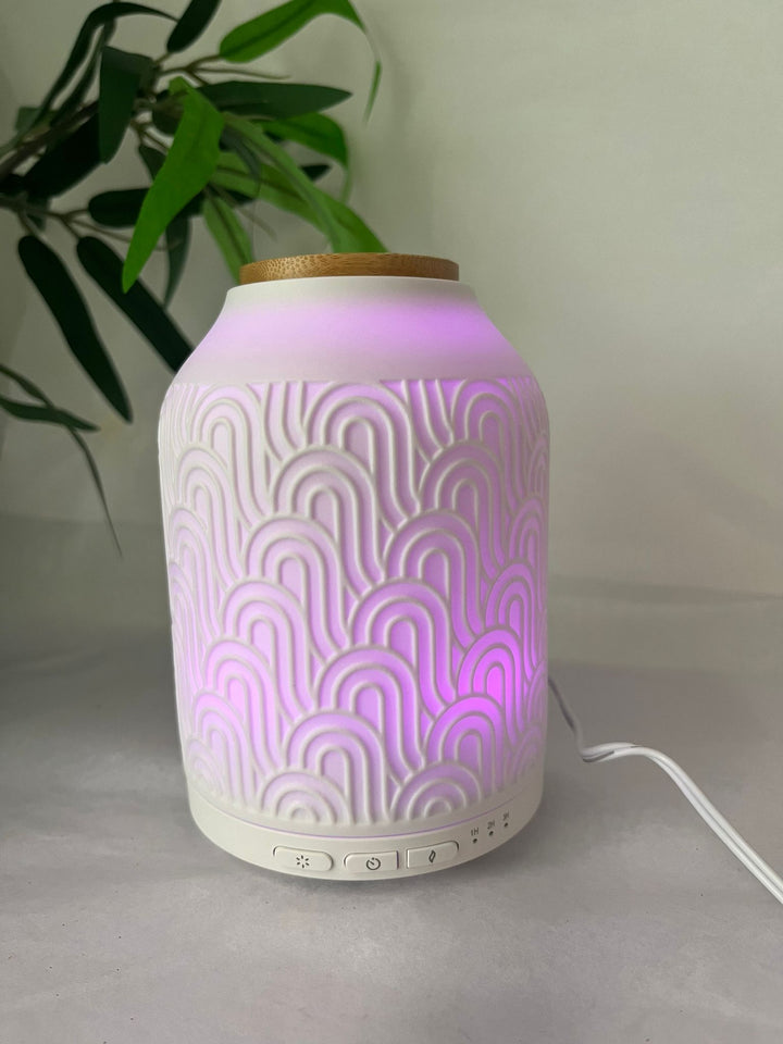 Difusor Ultrassónico para Óleos Essenciais | PRAGUE (APP) %