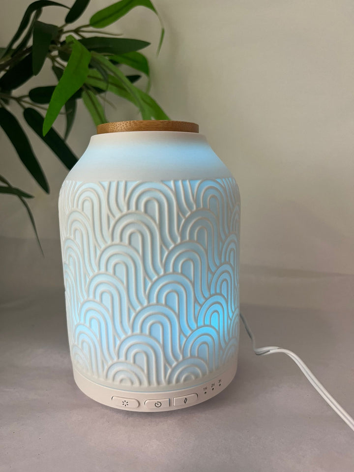 Difusor Ultrassónico para Óleos Essenciais | PRAGUE (APP) %