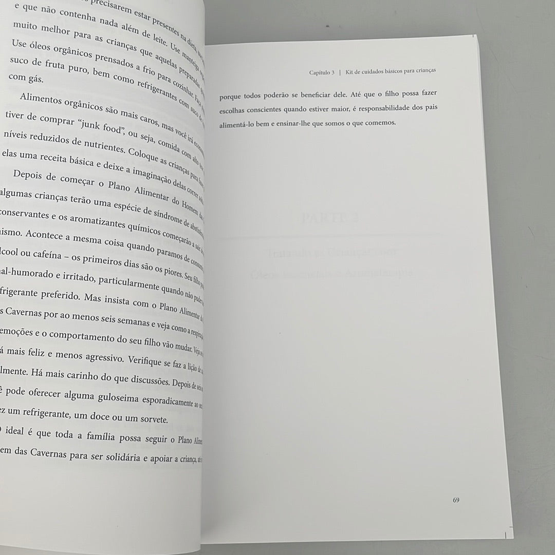 Livre sur l'aromathérapie pour des enfants en bonne santé