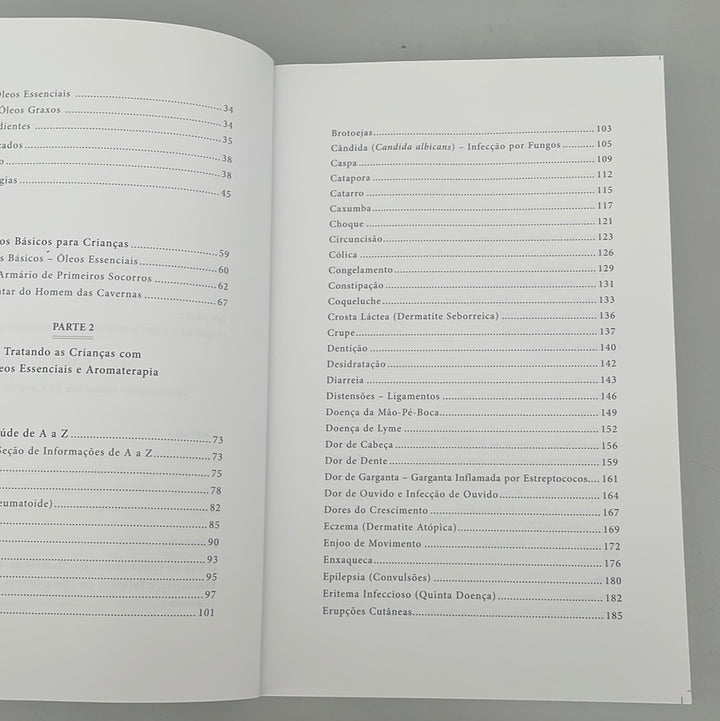 Livre sur l'aromathérapie pour des enfants en bonne santé