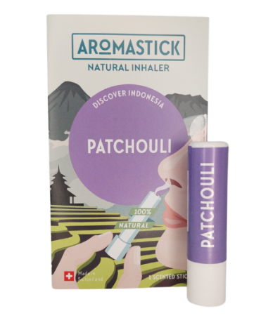Inalador Nasal AromaStick Patchouli - Óleo Essencial Puro