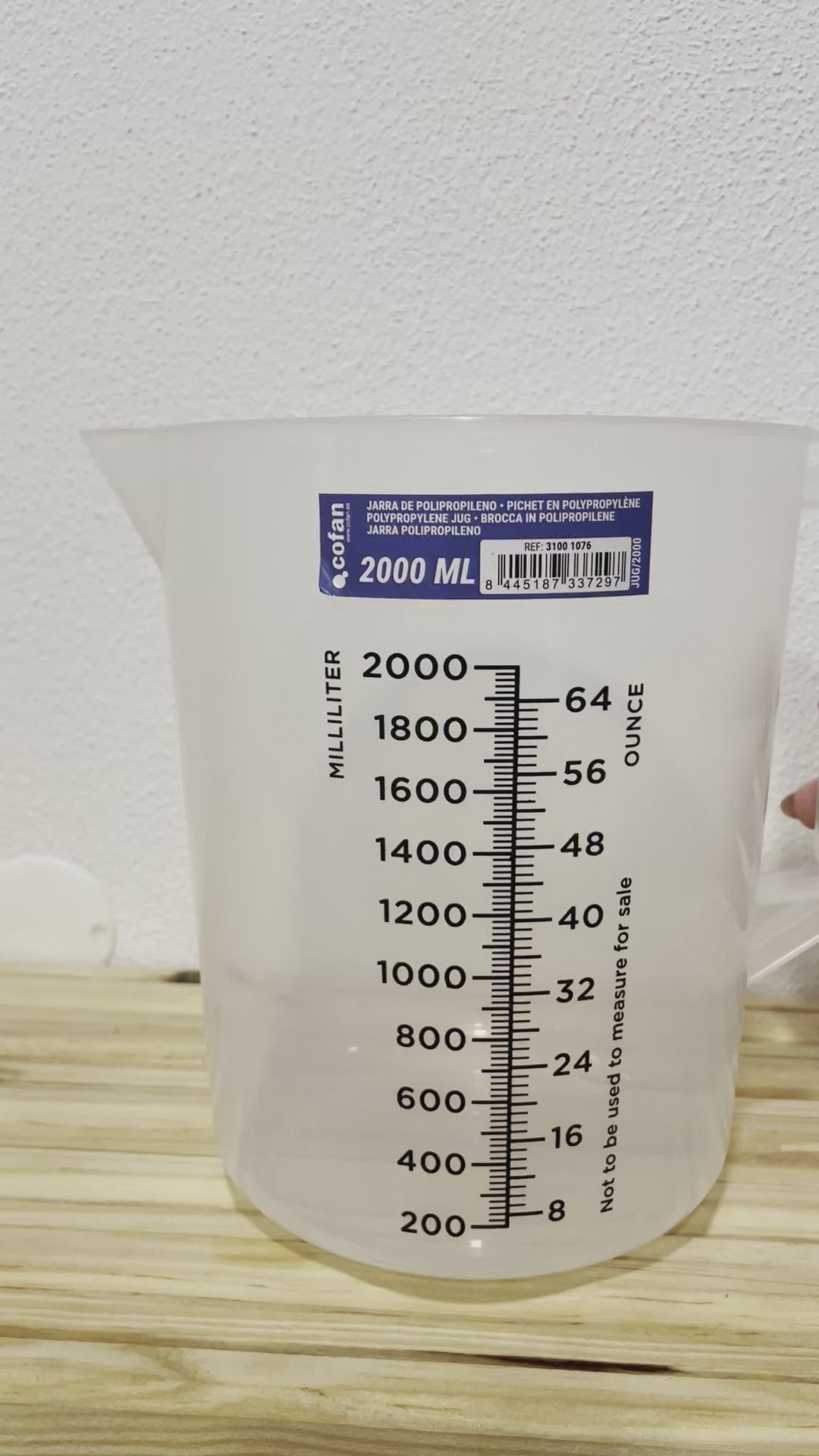 Copo Graduado (plástico forte) ***