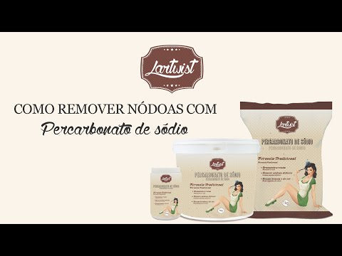 Percarbonato de Sódio Boião 800gr (Branqueador roupa)