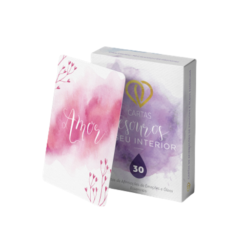 Cartas Tesouros Emocionais c/Etiquetas (Português)