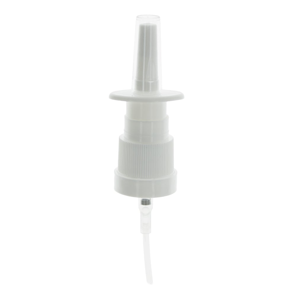 Pulverizador nasal branco