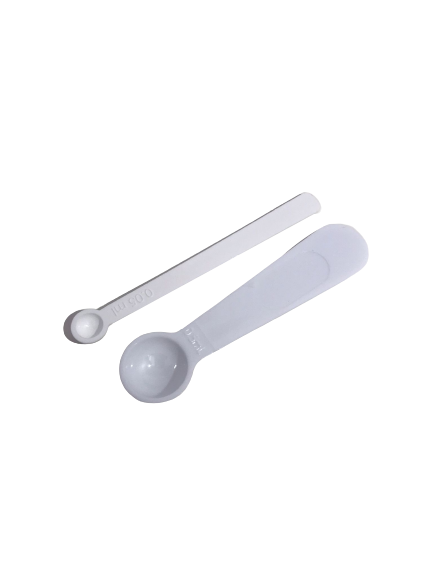 Conjunto de 2 colheres de dosagem 0.05ml e 0.5ml