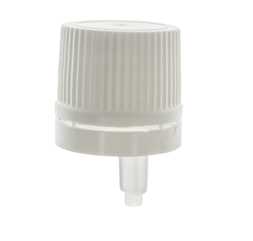 White cap with seal (x10)