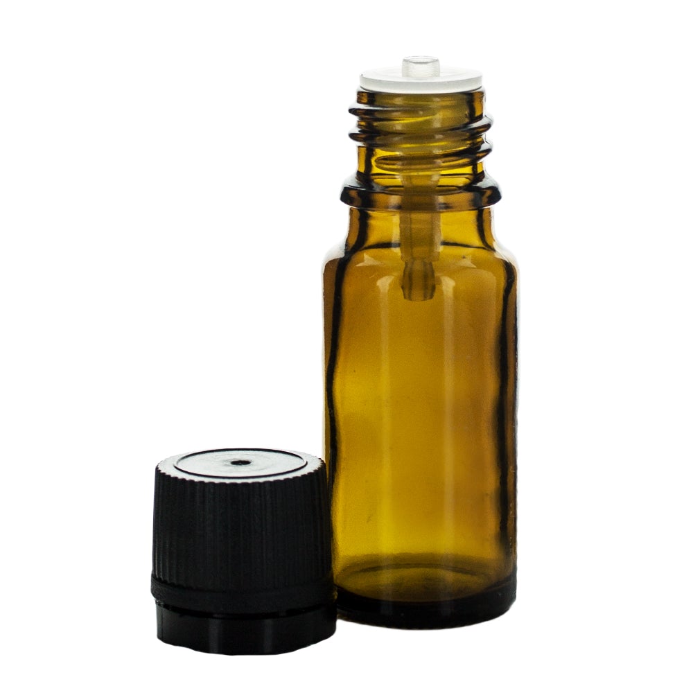 10ml Amber glass dropper bottle
