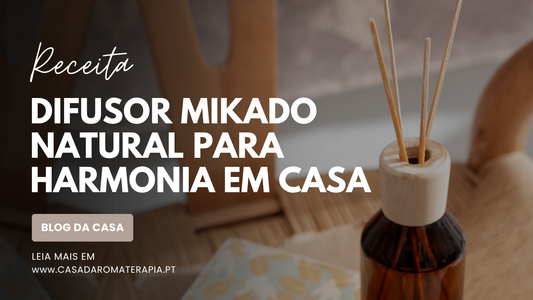 Faça você Mesmo: Difusor Mikado Natural para Harmonia em Casa