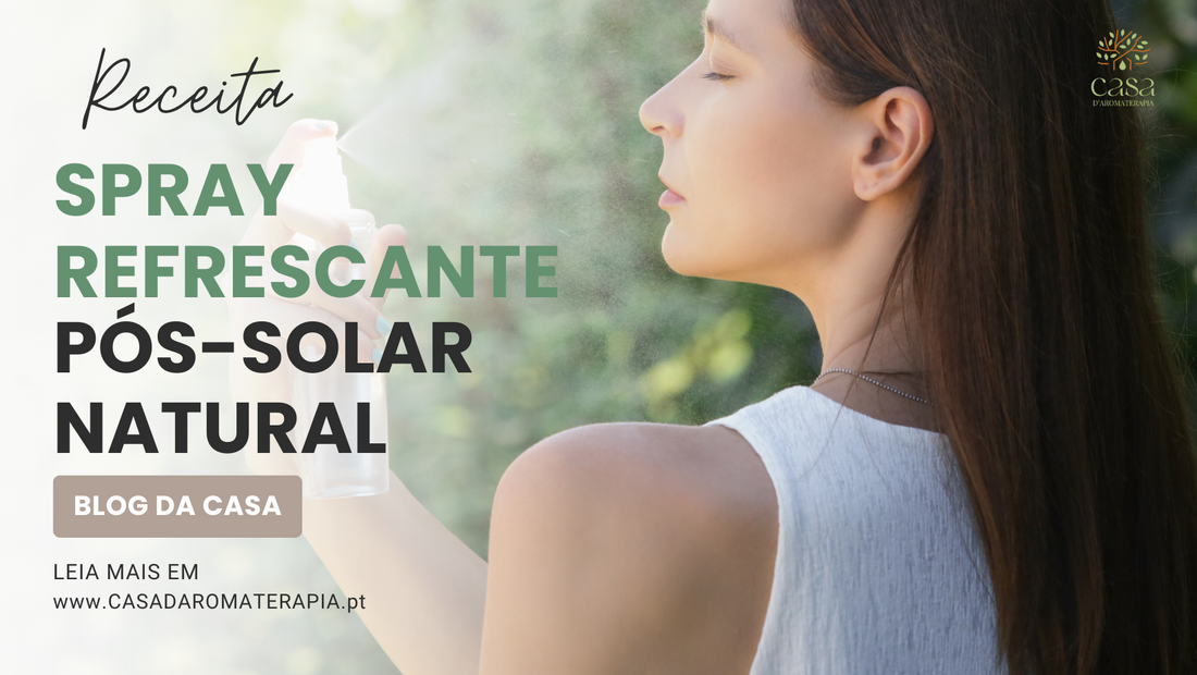 Faça Você Mesmo: Spray Refrescante Pós-Solar Natural
