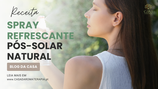 Faça Você Mesmo: Spray Refrescante Pós-Solar Natural