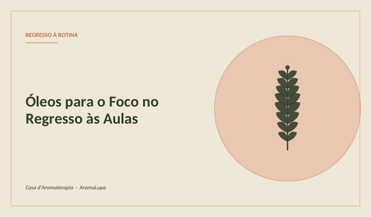 Regresso às Aulas: Óleos Essenciais para o Foco e a Concentração
