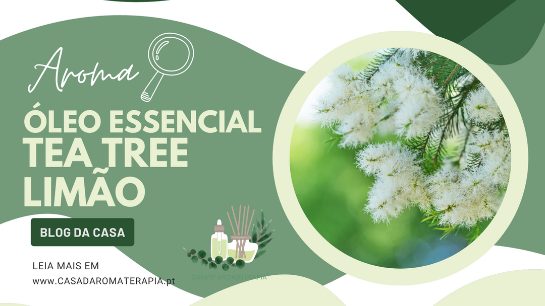 AromaLupa 🔎 Óleo Essencial de Tea Tree Limão