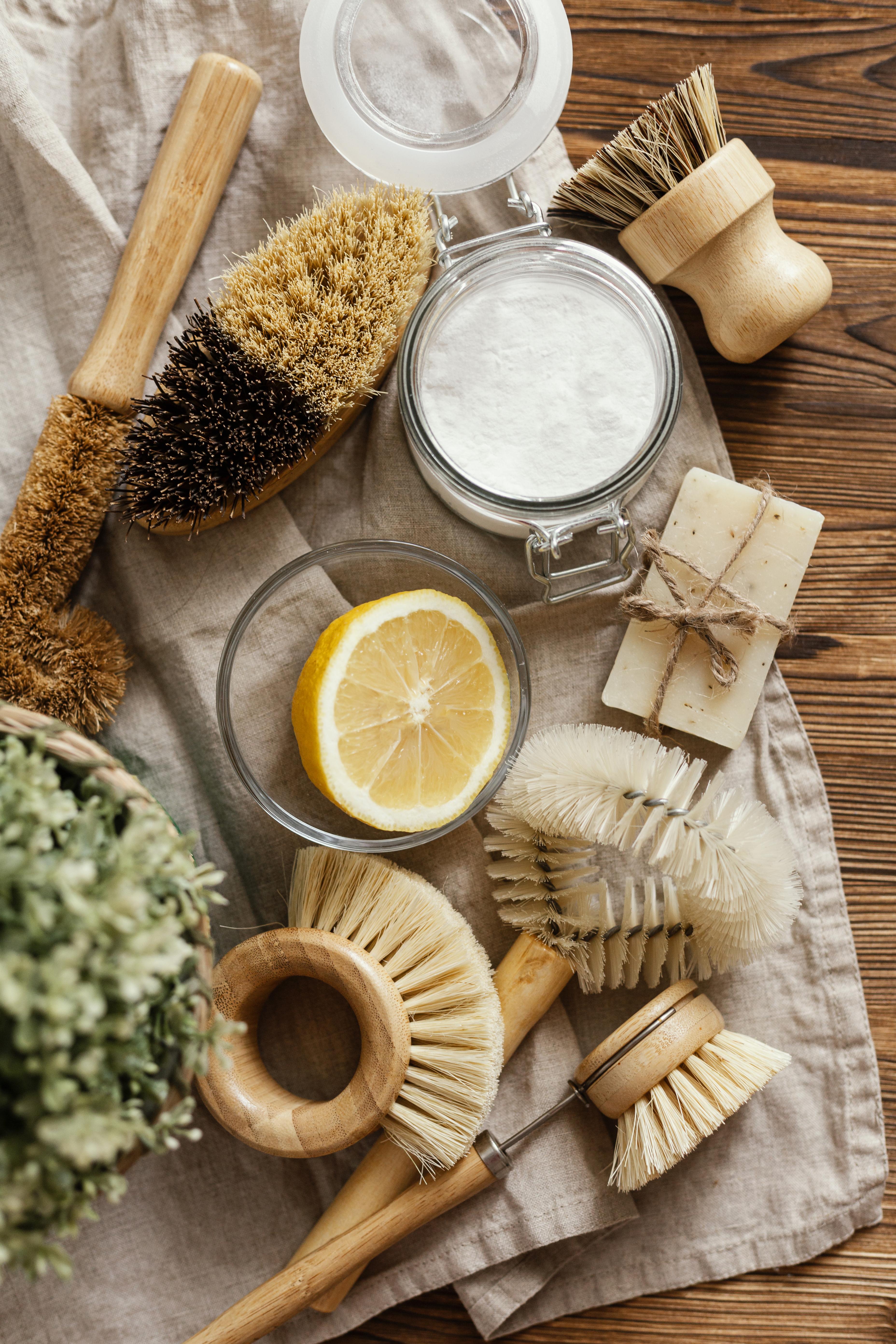 Ingredientes limpezas naturais