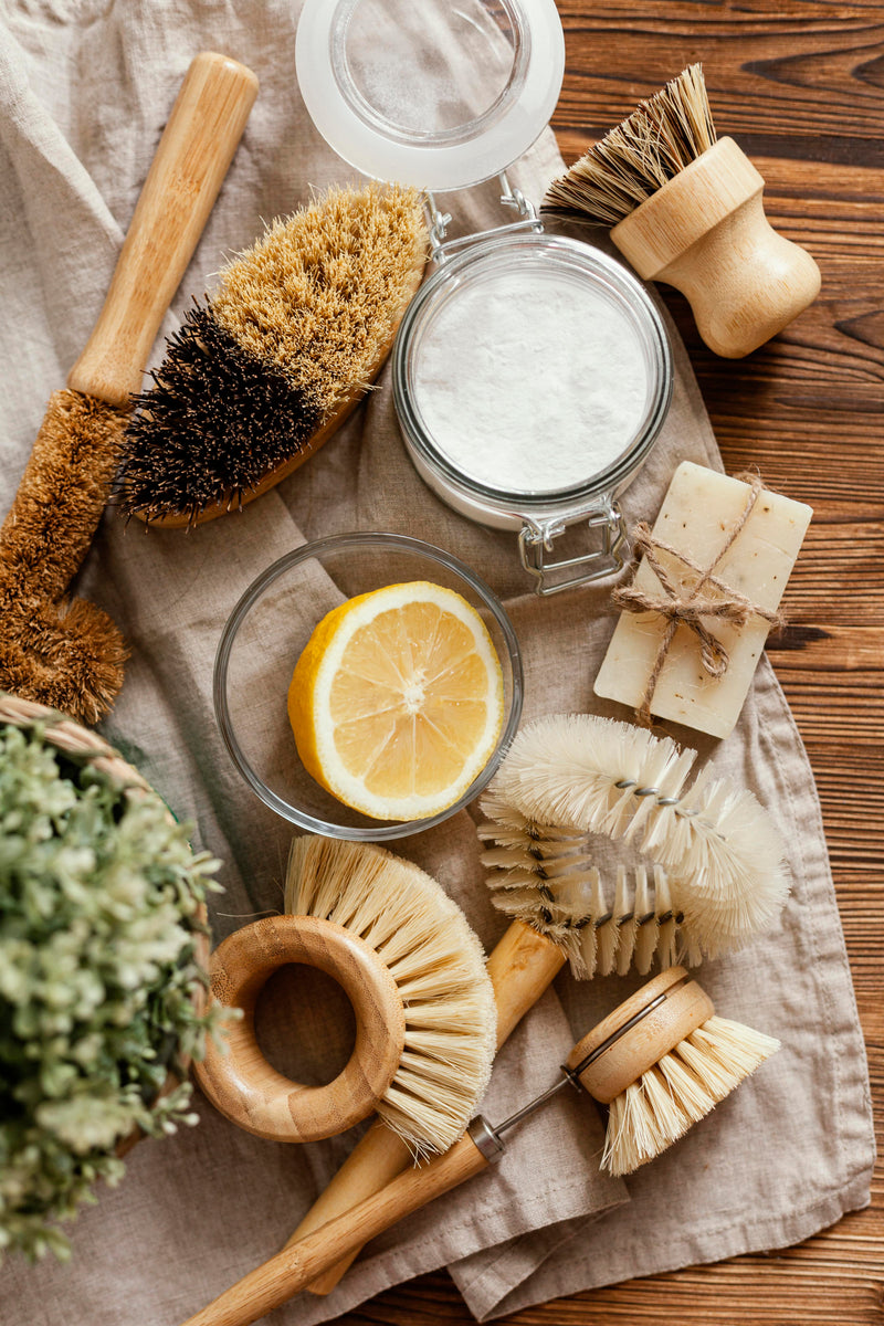 Ingredientes limpezas naturais