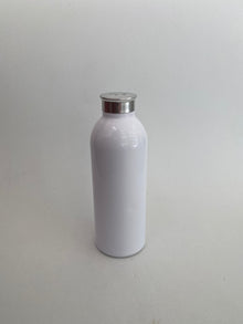 Frasco Cosmético de Alumínio Branco – 100 ml ***