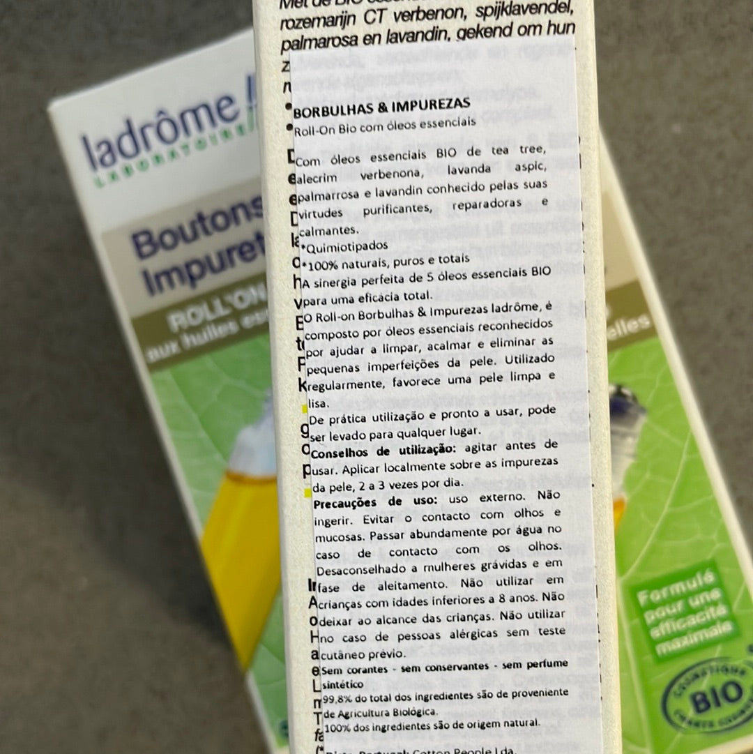 Solução Natural 🌿bio | Roll-on Borbulhas e Impurezas