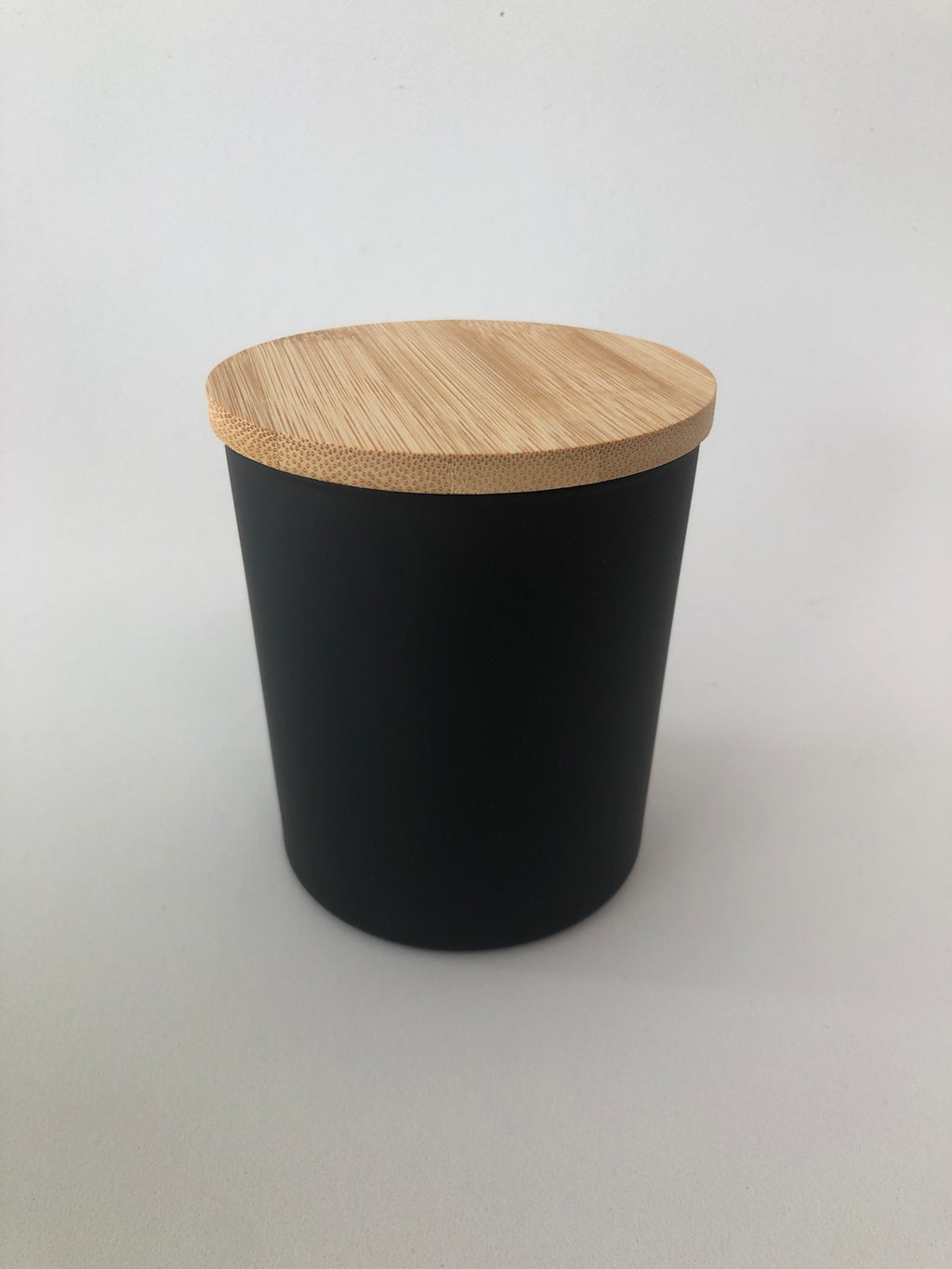 Boião de Vidro para Velas C/ Tampa Bambu ***