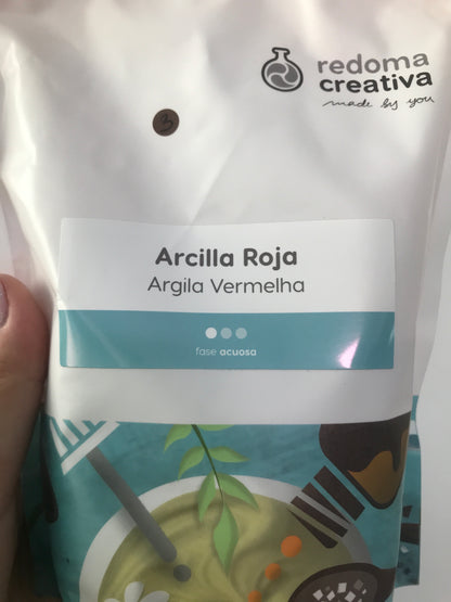 Argila vermelha 500gr %