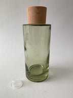 Frasco de Vidro Esverdeado e Tampa para Mikado ***