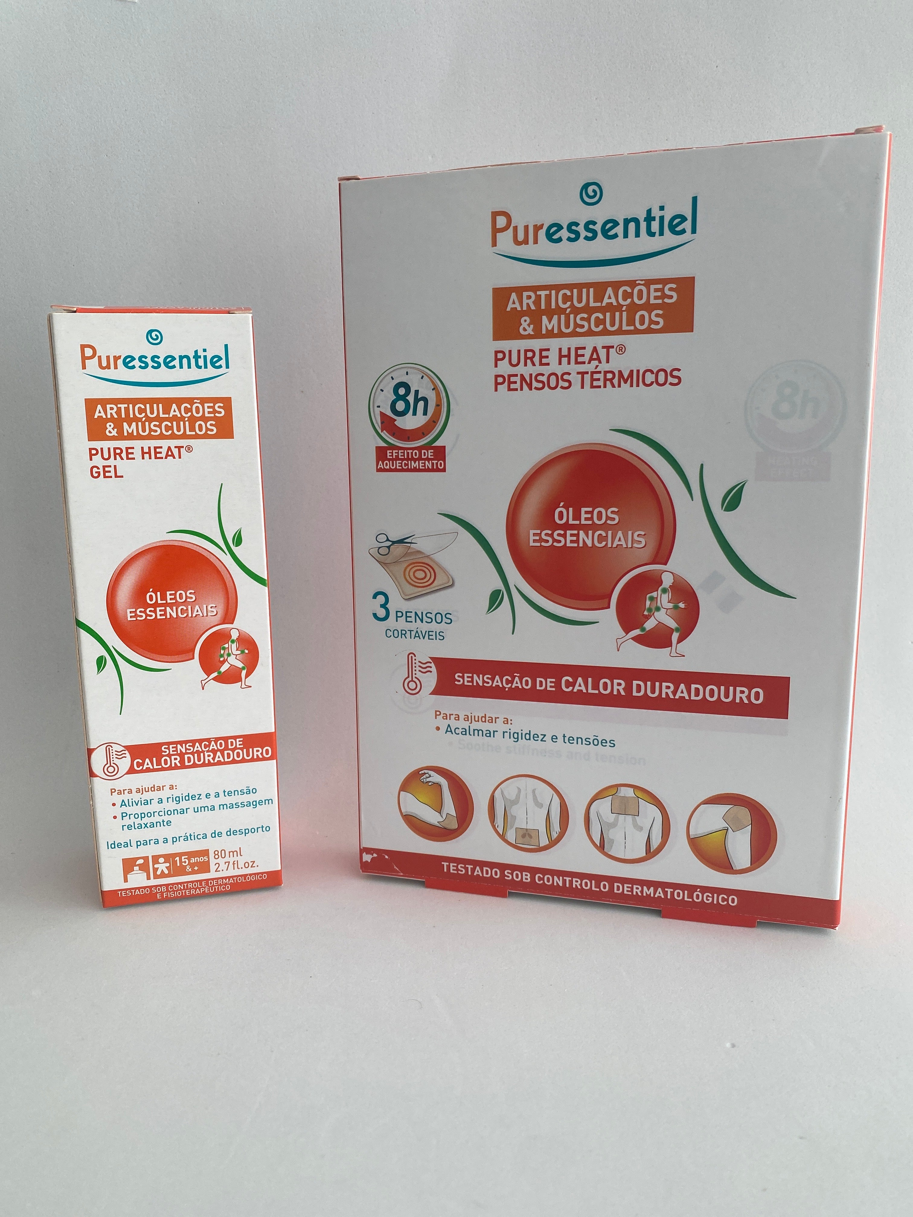 Kit Articulações e Músculos - Sensação Calor