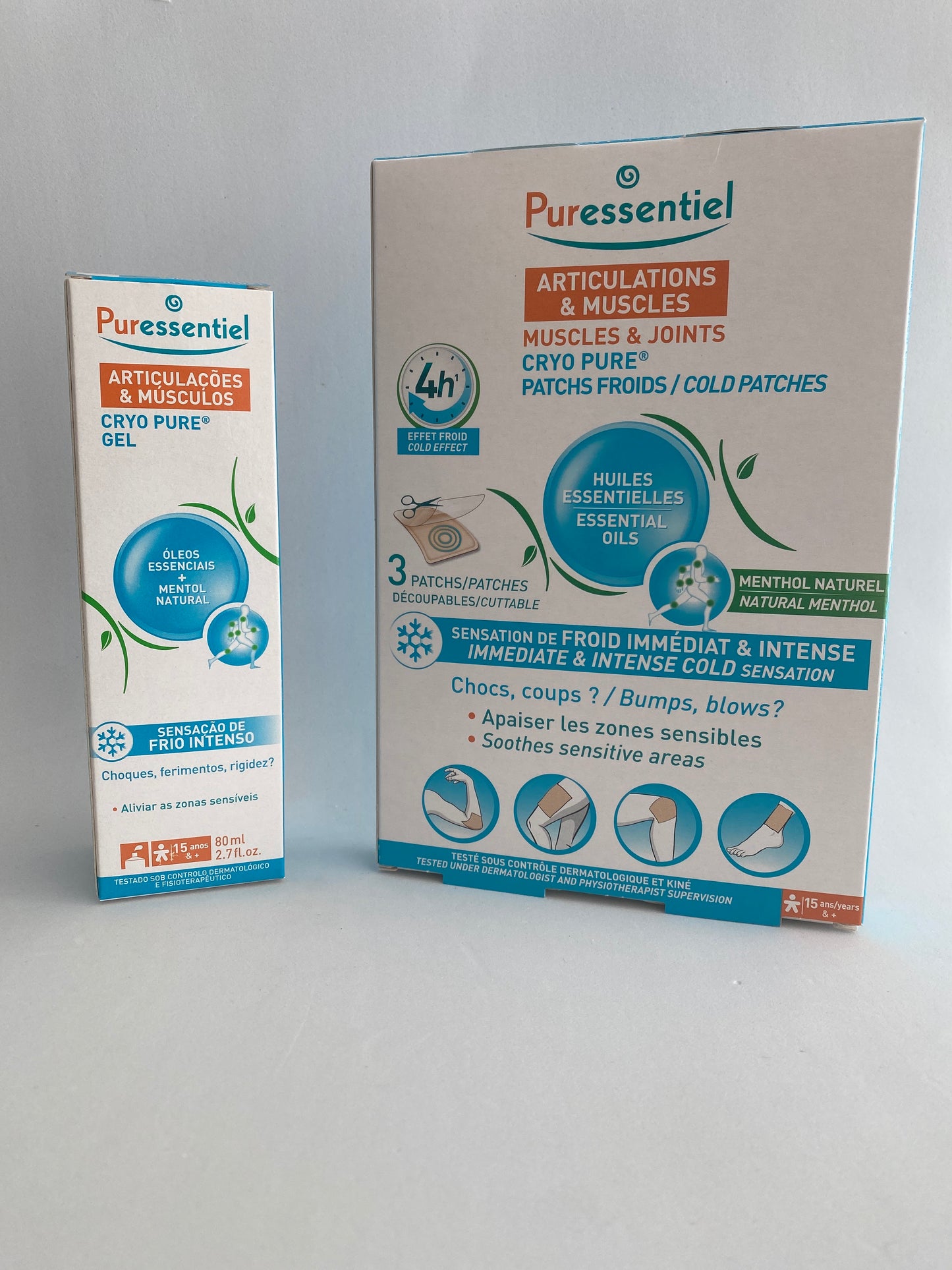 Kit Articulações e Músculos - Sensação Frio