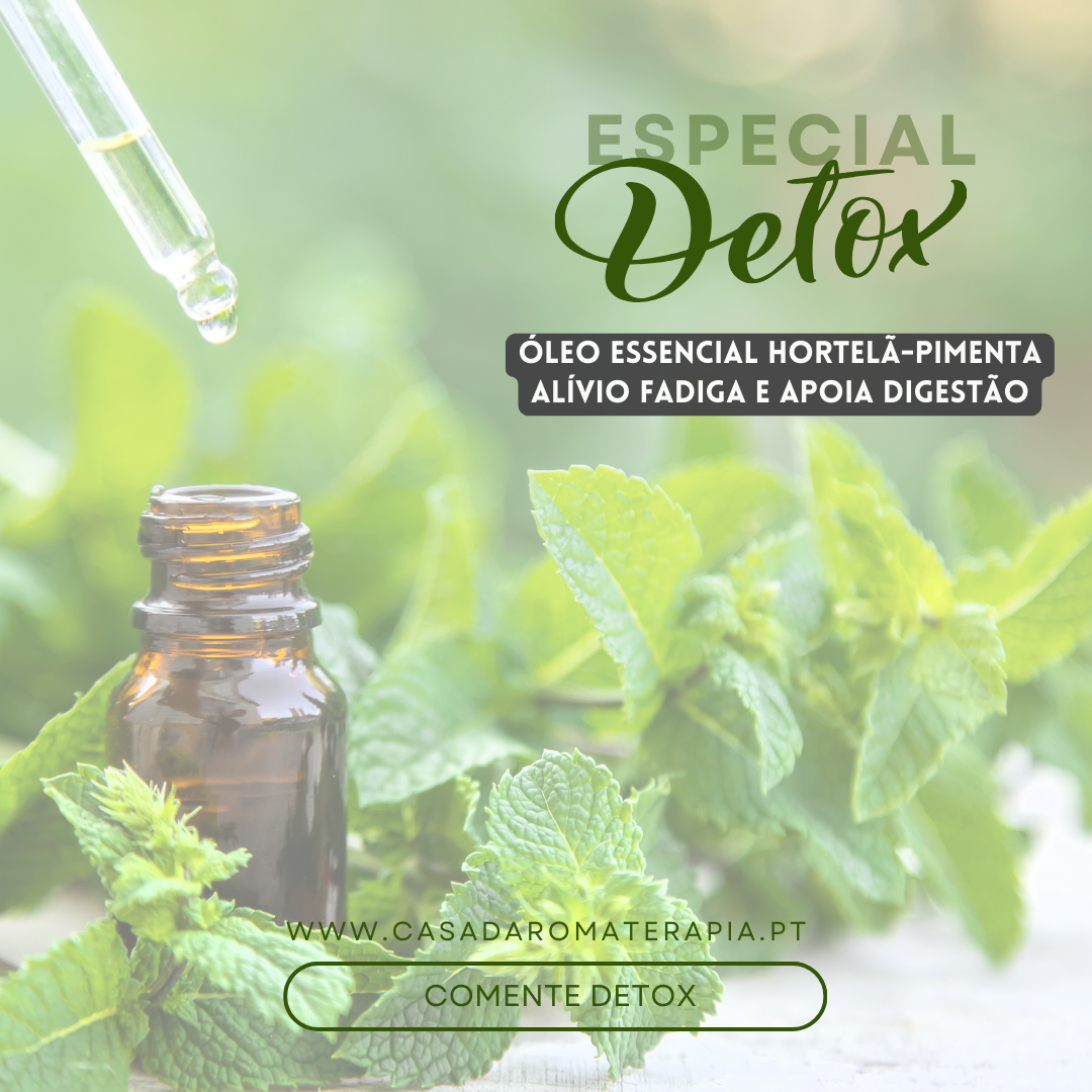 Óleo Essencial Hortelã Pimenta  Mentha piperita 10ml bio