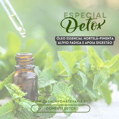 Óleo Essencial Hortelã Pimenta  Mentha piperita 10ml bio