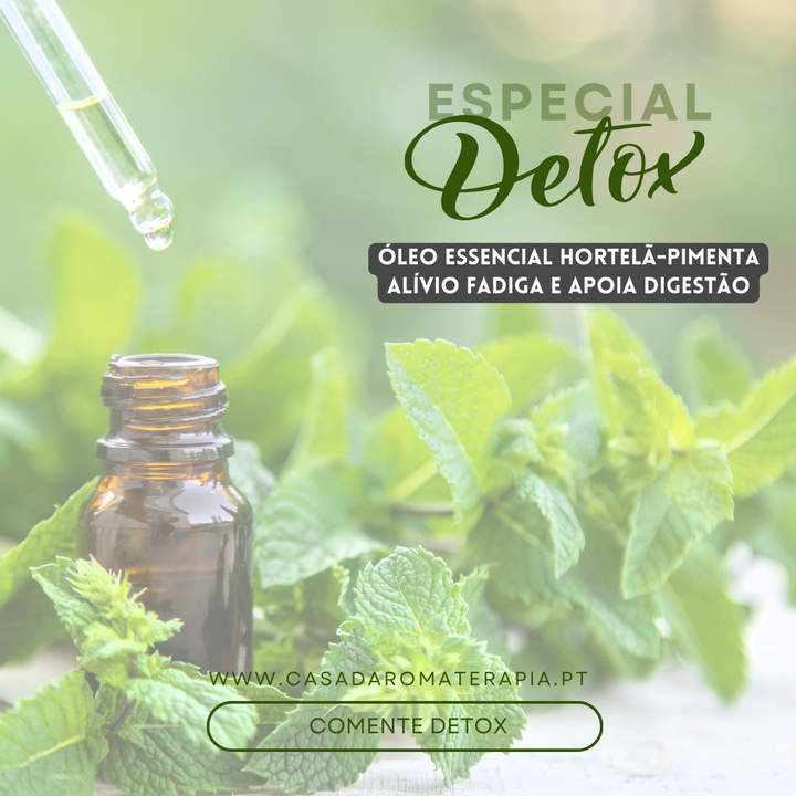 Óleo Essencial Hortelã Pimenta  Mentha piperita 10ml 🌿bio