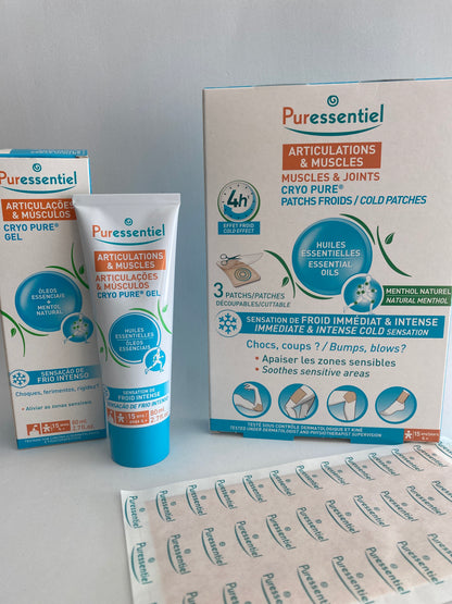 Kit Articulações e Músculos - Sensação Frio