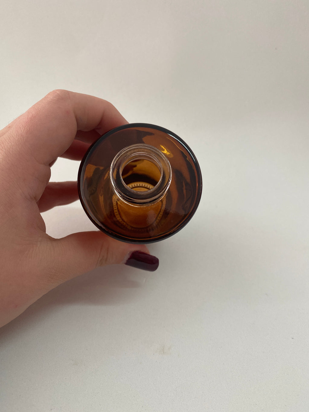 Frasco de Vidro Ambâr Jarra para Mikado***