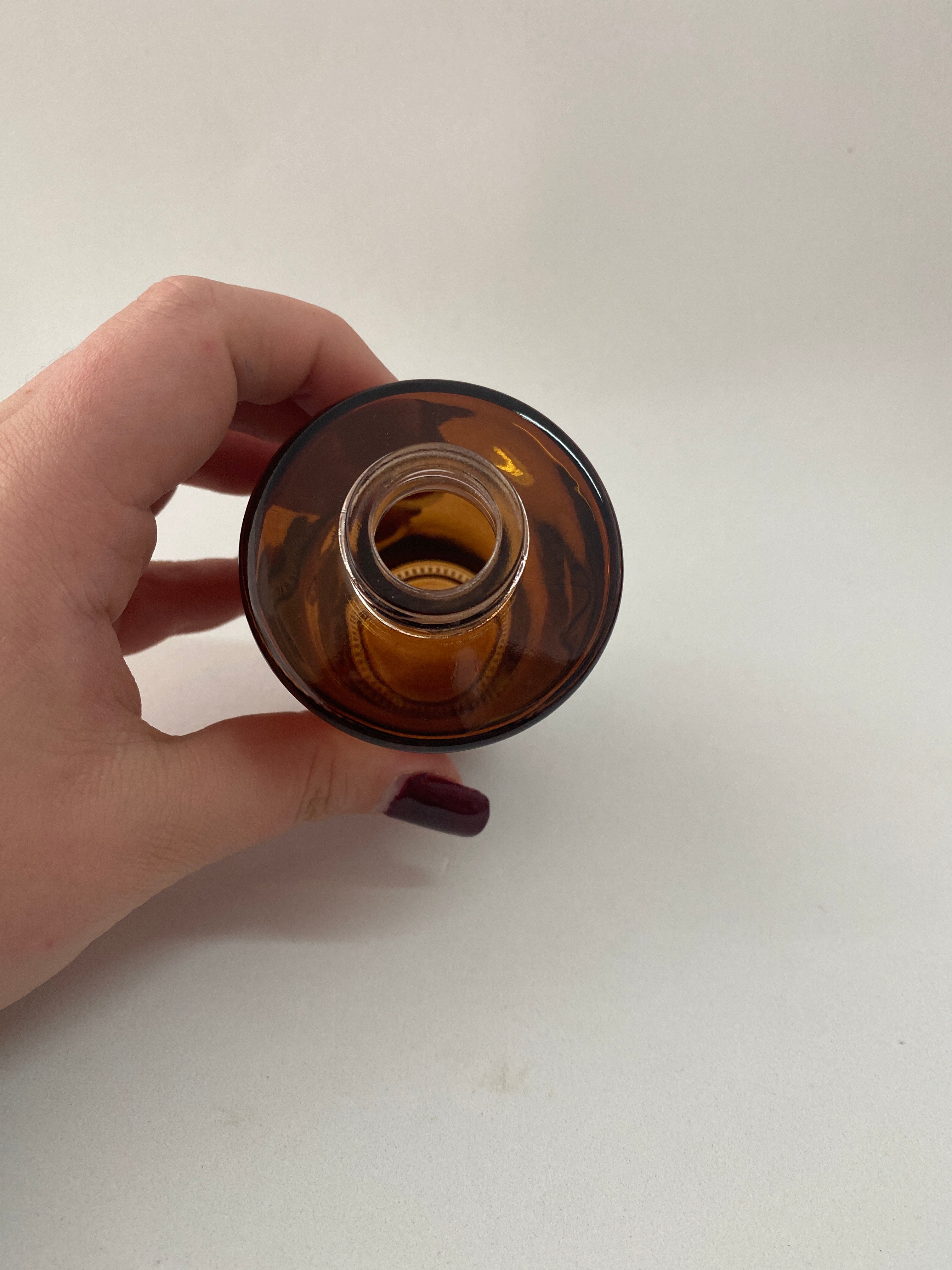 Frasco de Vidro Ambâr Jarra para Mikado***