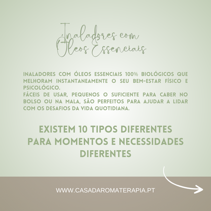 Inhalateur d'aromathérapie (prêt à l'emploi) 