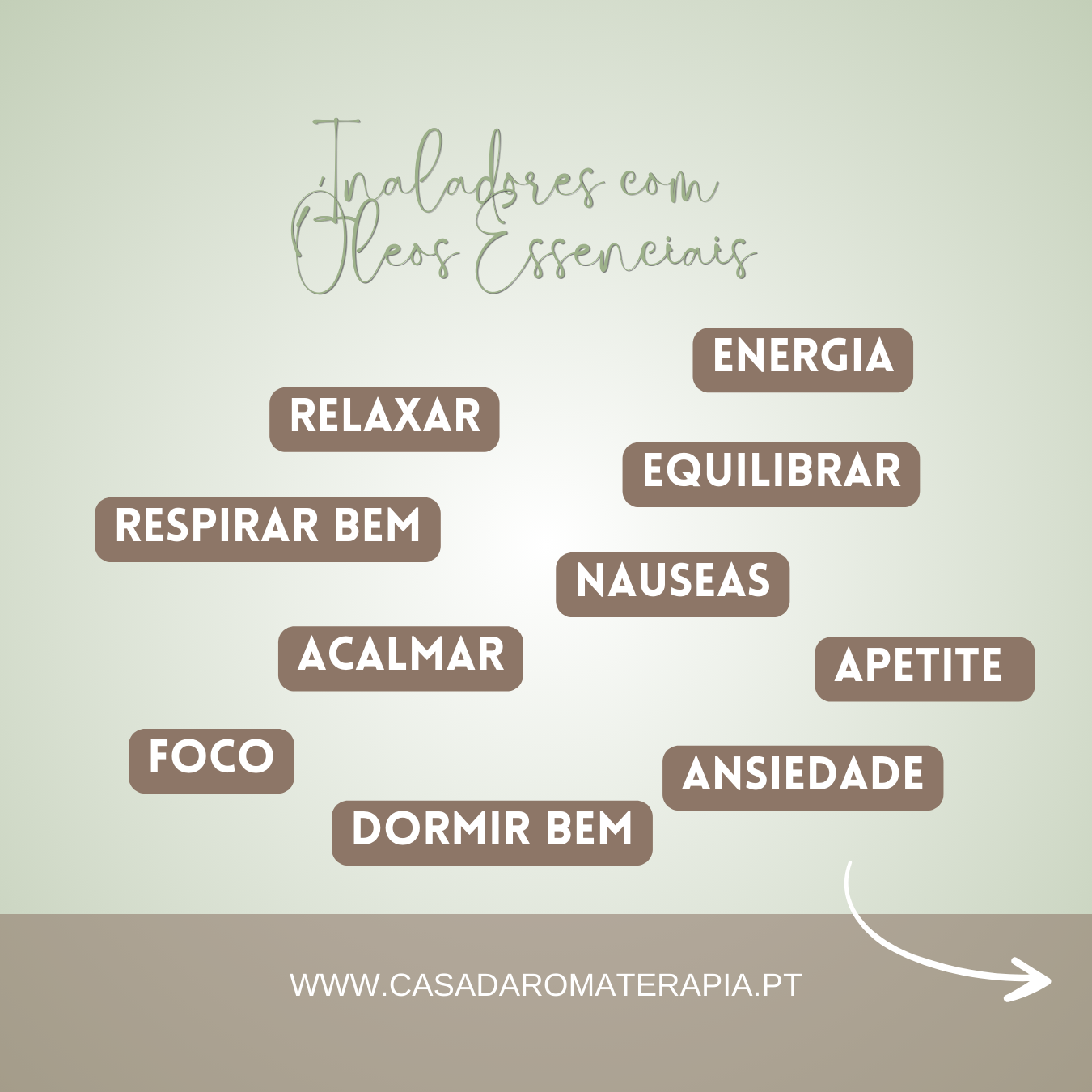 Inalador com óleos essenciais bio | pronto a usar