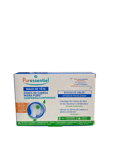 Solução Natural | Migra Pure Comprimidos
