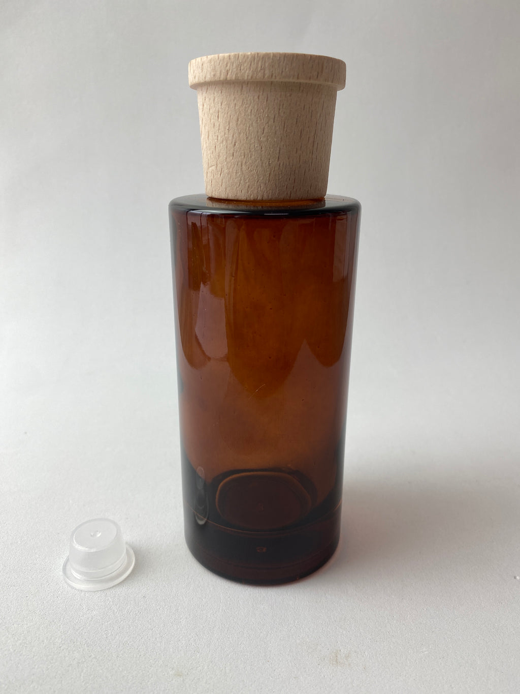 Frasco de Vidro Âmbar e Tampa para Mikado ***