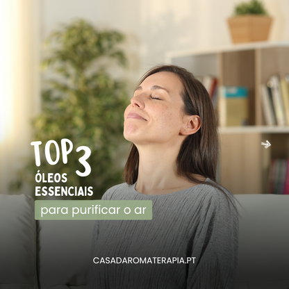 Top 3 Óleos Essenciais: Ar Puro