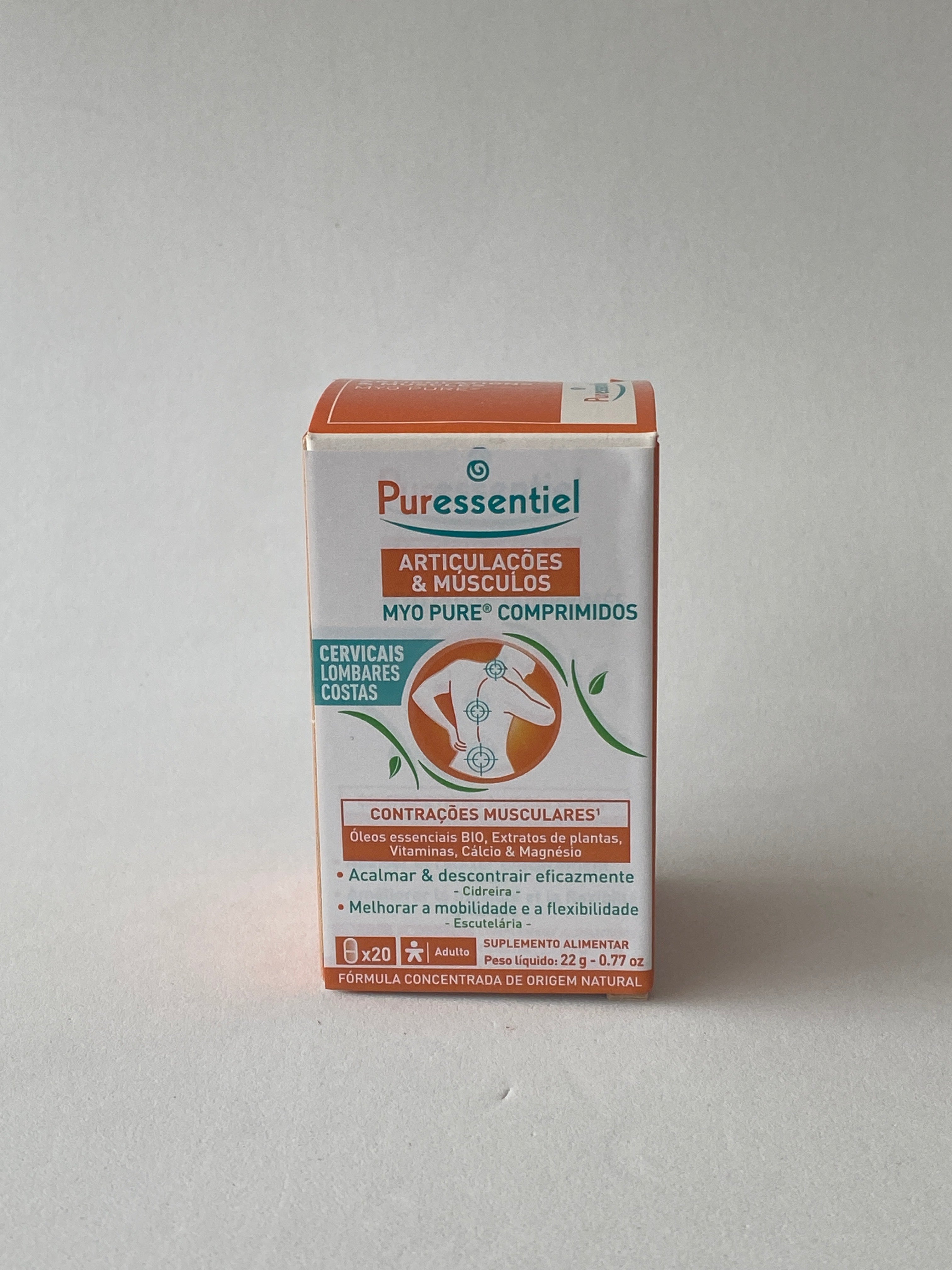 Suplemento Natural | Articulações e Músculos Myo Pure (20cps)