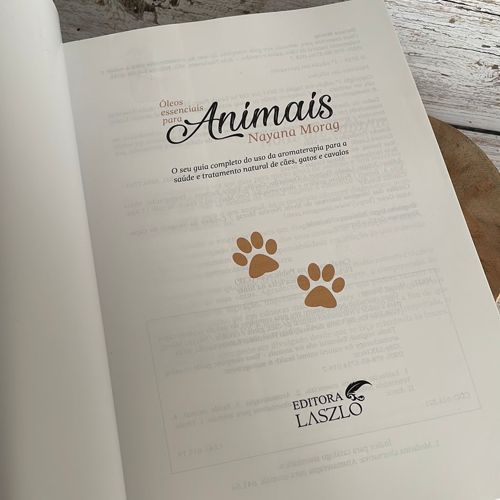 Essential oils for animals book 