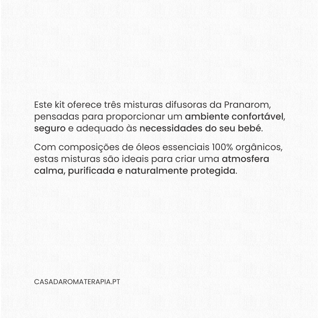 Pack Difusão Segura para Bebés | desde os 3 meses