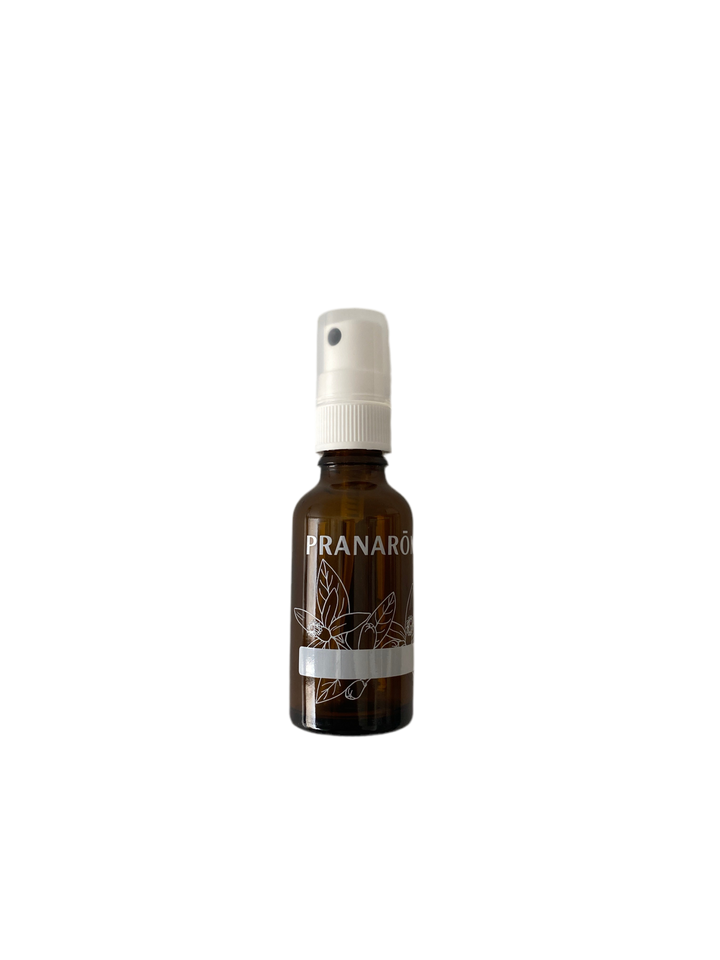 Frasco Spray de Vidro Ambar 30ml Pranarom