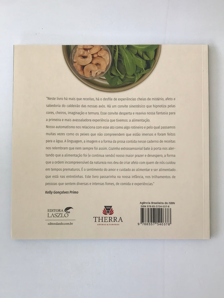 Livre de cuisine extrasensorielle 