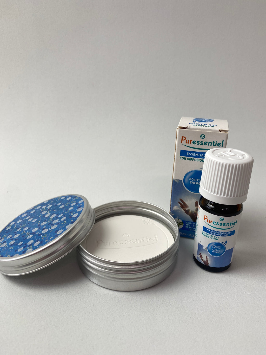 Difusor de Cerâmica + Mistura Energia Positiva 10ml