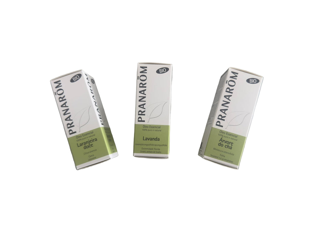 Kit de Iniciação com 3 Óleos Essenciais (Curso 7 dias 7 óleos)