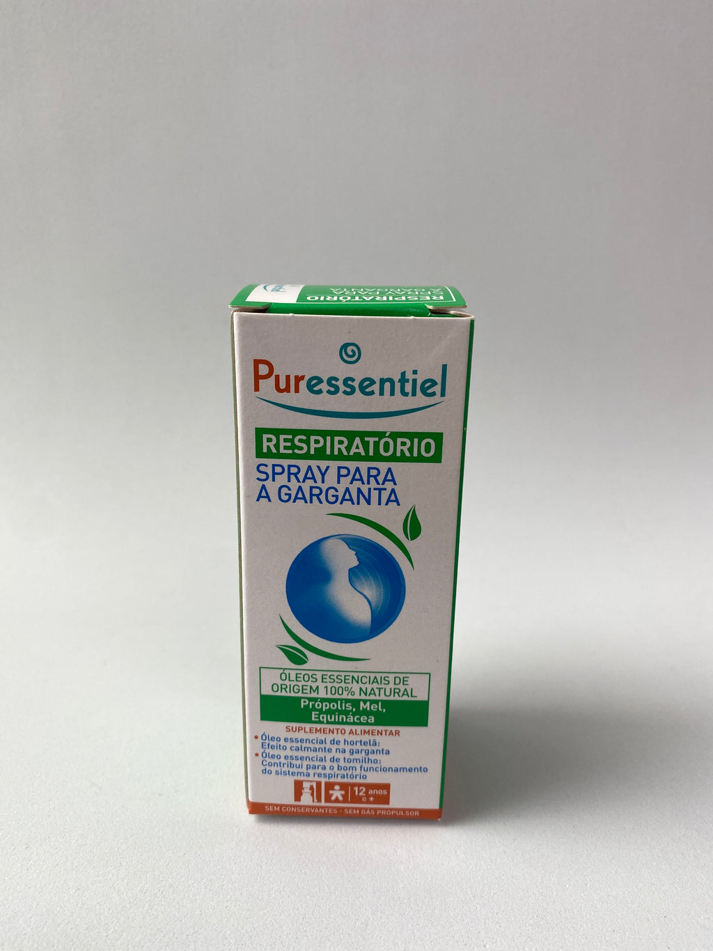 Respiratório Spray para a Garganta 15ml.