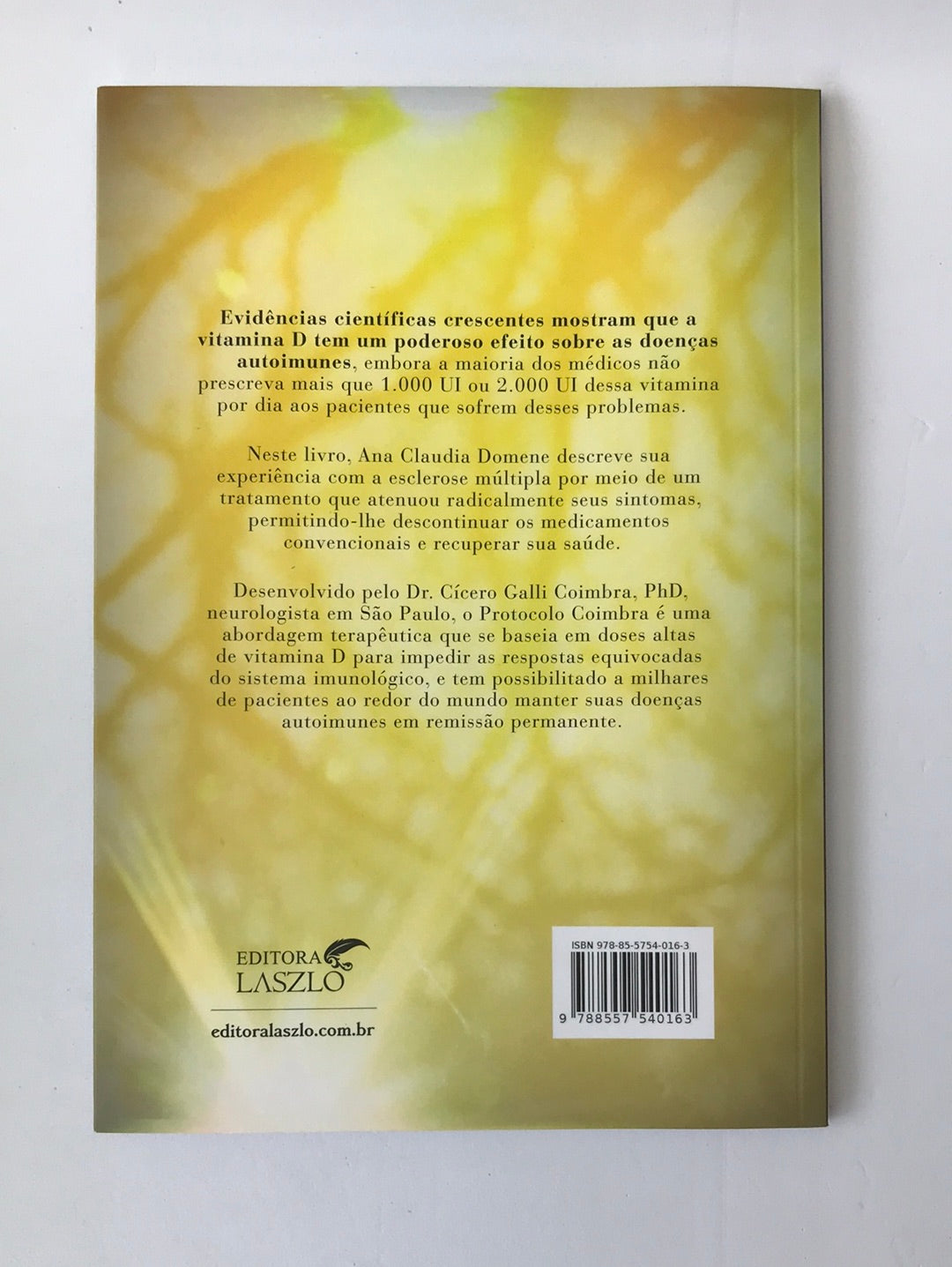 Livro Esclerose múltipla e muita vitamina D | Ana Claudia Domene