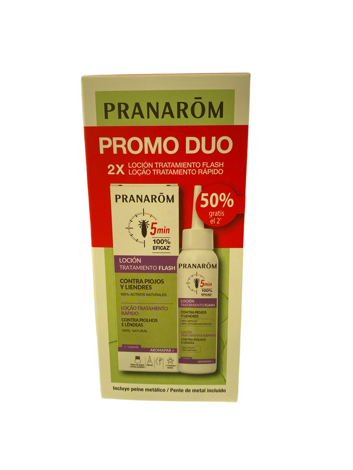 Duo Anti-Piolhos  – Champô 2 em 1 + Loção FLASH